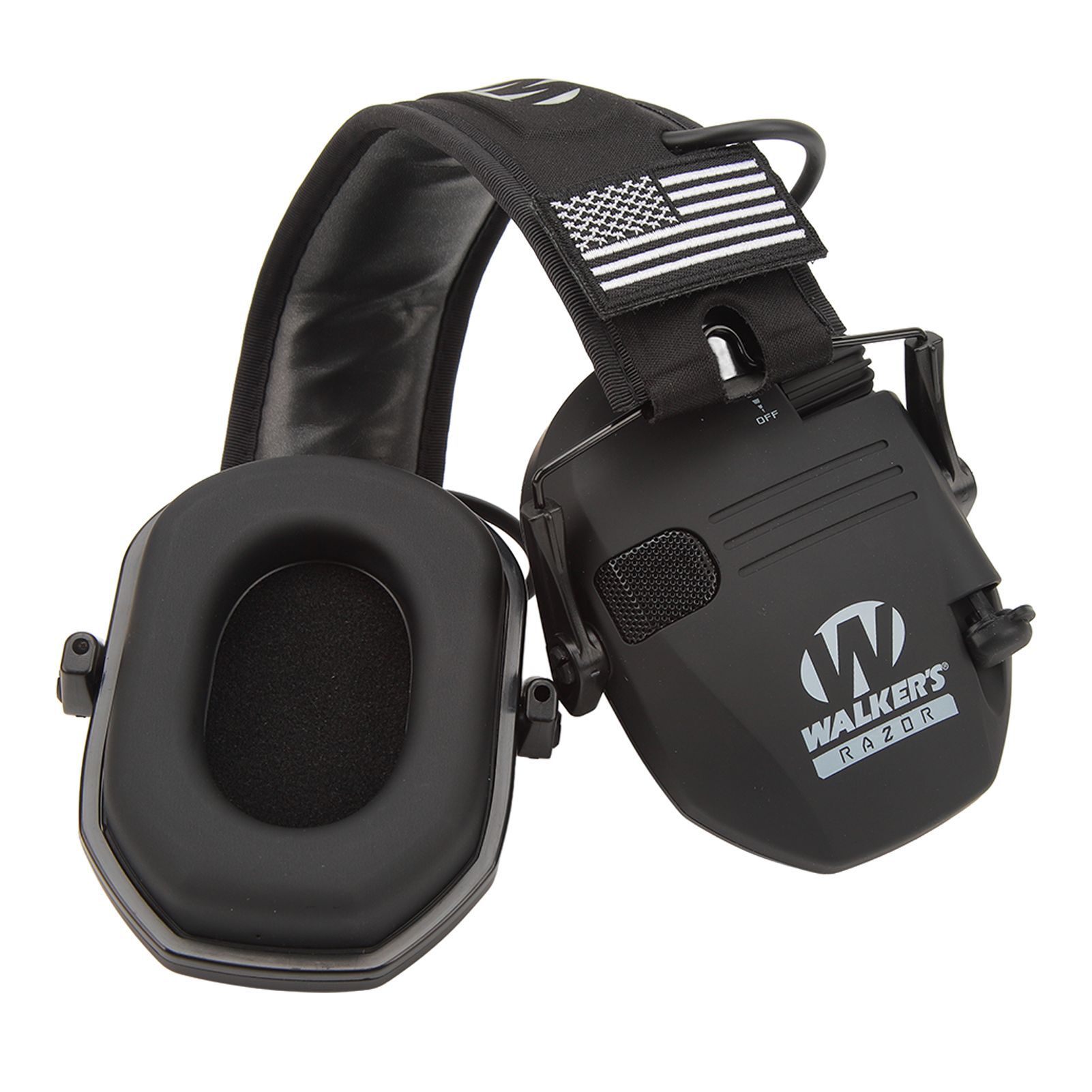 Ear Muff Foldable - ที่ครอบหูป้องกันเสียงรบกวนแบบพาสซีฟสำหรับยิงปืนกลางแจ้ง พร้อมระบบขยายเสียง ป้องกันการได้ยิน แบบพับได้