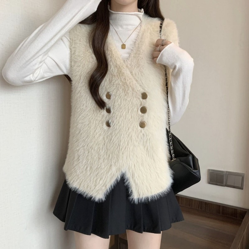 เสื้อกั๊กถักสำหรับผู้หญิง เสื้ - Winter Clothing Sale Women บทวิจารณ์และราคา