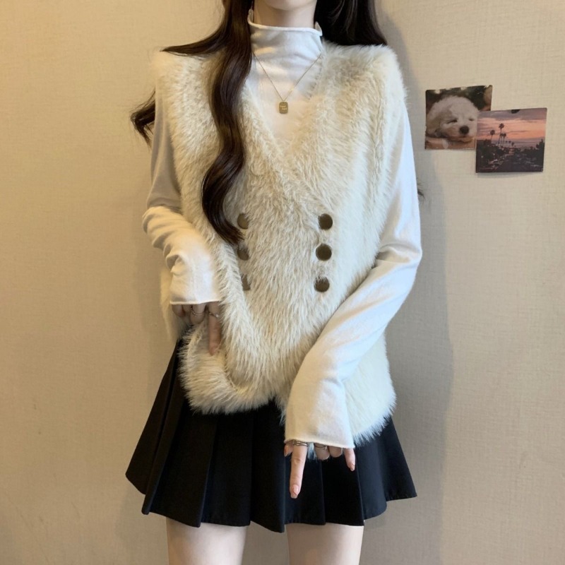 เสื้อกั๊กถักสำหรับผู้หญิง เสื้ - Winter Clothing Sale Women บทวิจารณ์และราคา