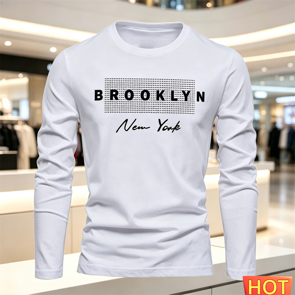 เสื้อยืดแขนยาวลำลองสำหรับผู้ชา - Winter Clothing For Men บทวิจารณ์และราคา