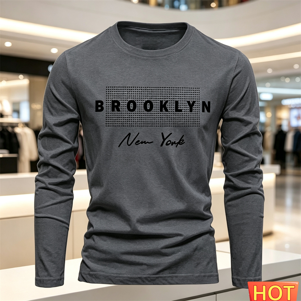 เสื้อยืดแขนยาวลำลองสำหรับผู้ชา - Winter Clothing For Men บทวิจารณ์และราคา