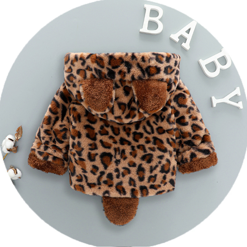 1 2 3 4ปีตุ๊กตาเด็กเสื้อเสือดา - Winter Clothing Baby Girl บทวิจารณ์และราคา