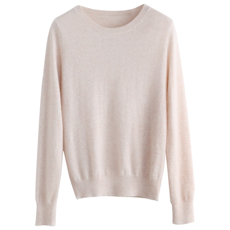 เสื้อสเวตเตอร์คอวีทรงเข้ารูปสี - Winter Clothing Sale Women บทวิจารณ์และราคา