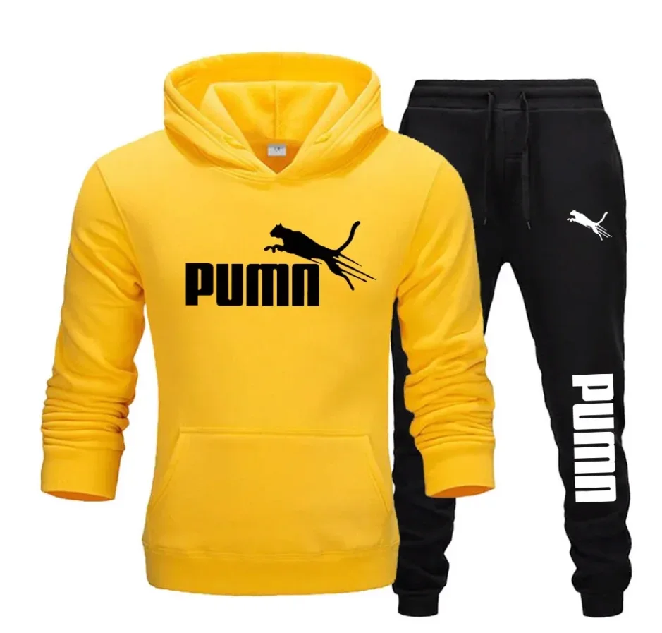 ชุดเสื้อฮู้ดผู้ชายใหม่ + กางเก - Winter Clothing For Men บทวิจารณ์และราคา