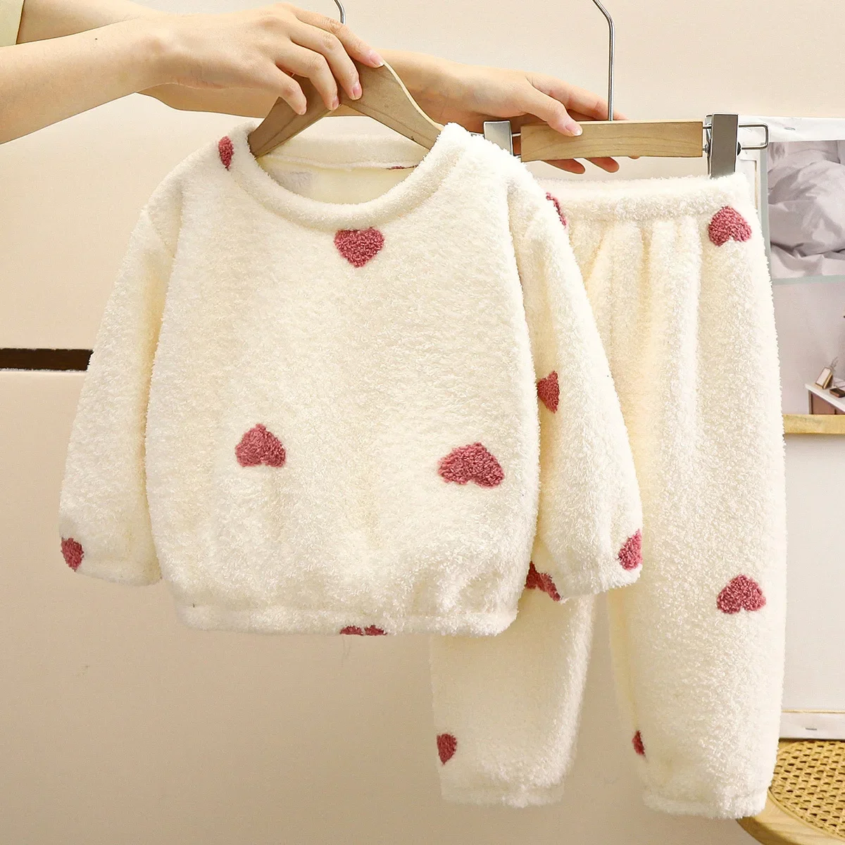 ชุดนอนเด็กแบบใหม่เด็กหญิงเด็กช - Winter Clothing Baby Girl บทวิจารณ์และราคา