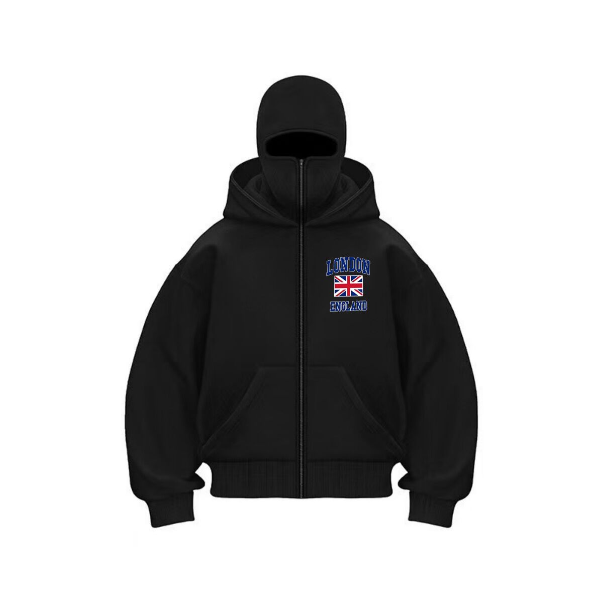 เสื้อฮู้ดคู่ลายกราฟิก British  - Winter Clothing London บทวิจารณ์และราคา