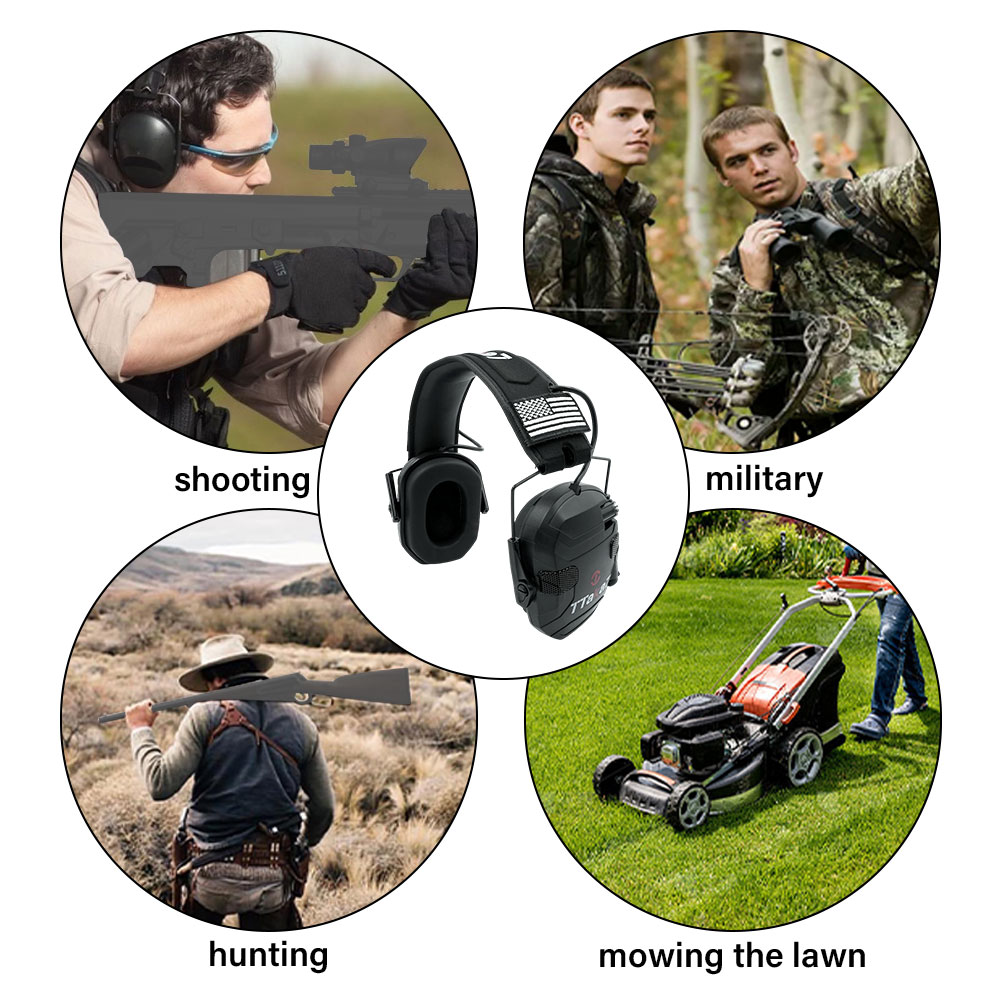 W1/W3 ที่ครอบหูอิเล็กทรอนิกส์แ - Ear Muff Foldable บทวิจารณ์และราคา