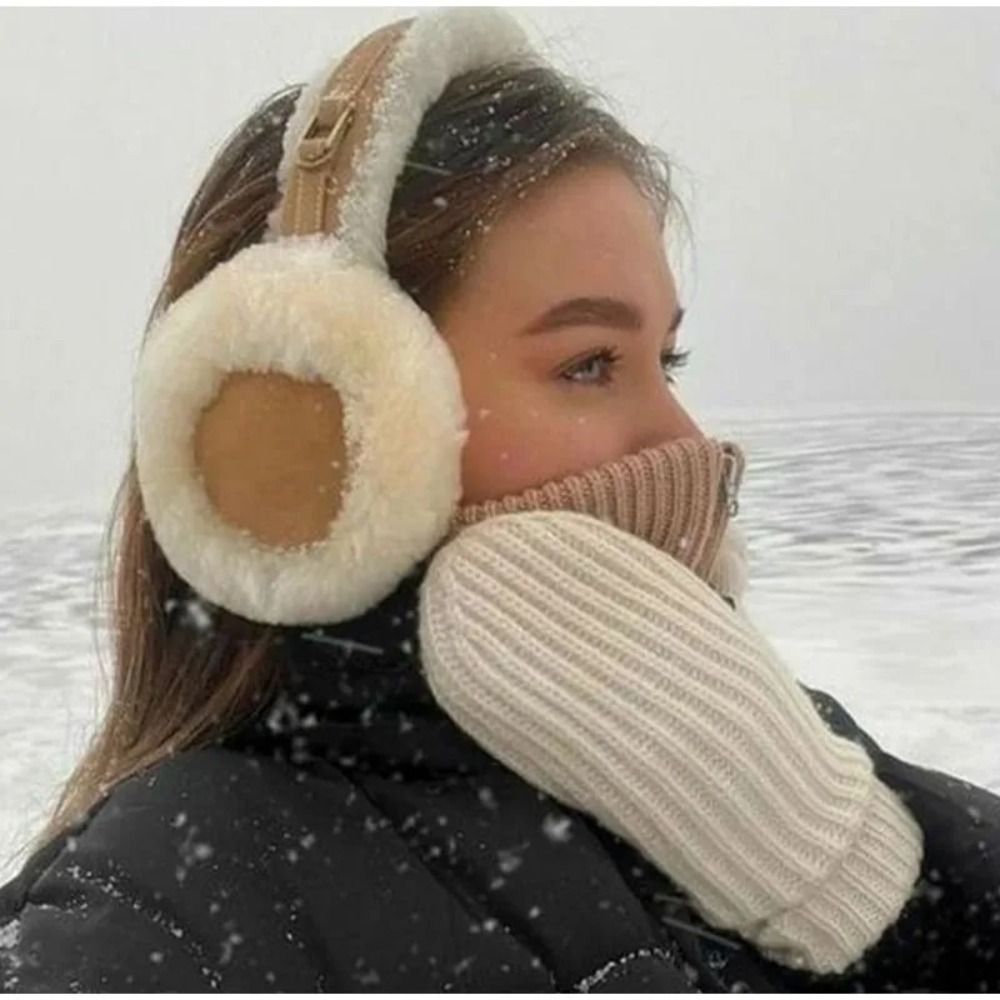 ที่ครอบหูผ้ากำมะหยี่ที่อุดหูพั - Ear Muff Foldable บทวิจารณ์และราคา